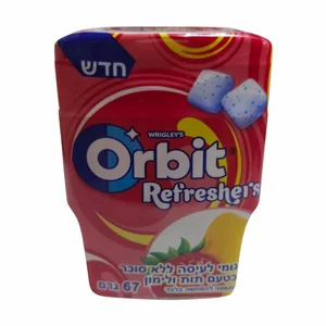 אורביט Refreshers – תות ולימון אורביט Refreshers – תות ולימון