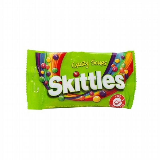 ������ ������ ����� (Skittles Crazy Sours) � ����� 38 ���.