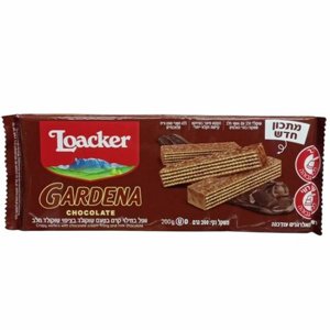 ����� ����� ������ (Loacker Gardena Chocolate) � ����� 200 ���.