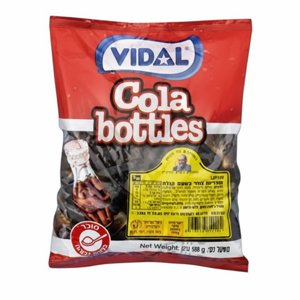 סוכריות גומי וידאל (Vidal) – בקבוקי קולה (500 גרם) סוכריות גומי וידאל (Vidal) – בקבוקי קולה (500 גרם)