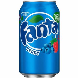 פנטה ברי (Fanta Berry) – פחית 355 מ"ל פירות יער פנטה ברי (Fanta Berry) – פחית 355 מ"ל פירות יער