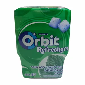 אורביט Refreshers – מנטה עדינה ירוק אורביט Refreshers – מנטה עדינה ירוק