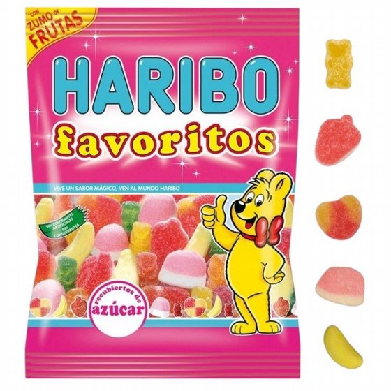 ����� �������� ���� (Haribo Favoritos Az?car) � ����� 90 ���