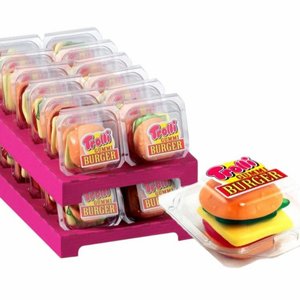 טרולי מגה בורגר (Trolli Mega Gummi Burger) – יחידה אישית 50גרם טרולי מגה בורגר (Trolli Mega Gummi Burger) – יחידה אישית 50גרם