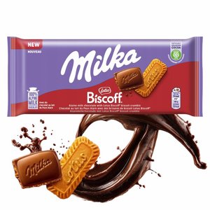 ������ ����� ����� ������ (Milka Lotus Biscoff) � 90 ���