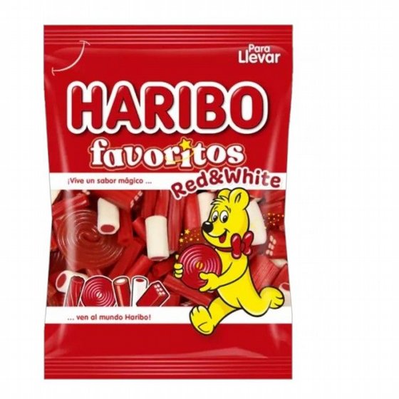 ����� �������� ����-��� (Haribo Favoritos Red & White) � ����� 90 ���.
