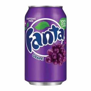 פנטה ענבים (Fanta Grape) – פחית 355 מ"ל (ייבוא ארה"ב) פנטה ענבים (Fanta Grape) – פחית 355 מ"ל (ייבוא ארה"ב)