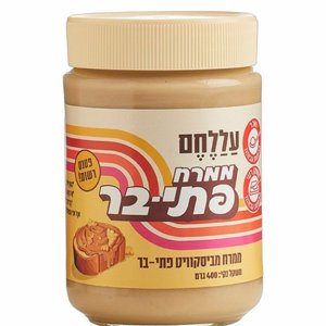 ממרח פתי-בר "עללחם" – הטעם הקלאסי בצנצנת 400גרם ממרח פתי-בר "עללחם" – הטעם הקלאסי בצנצנת 400גרם