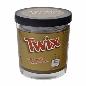 ממרח טוויקס (Twix) עם פצפוצי ביסקוויט פריכים 200 גרם ממרח טוויקס (Twix) עם פצפוצי ביסקוויט פריכים 200 גרם