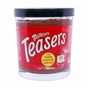 ממרח מאלטזרס טיזרס (Maltesers Teasers) עם פצפוצי מאלט פריכים 200 גרם ממרח מאלטזרס טיזרס (Maltesers Teasers) עם פצפוצי מאלט פריכים 200 גרם