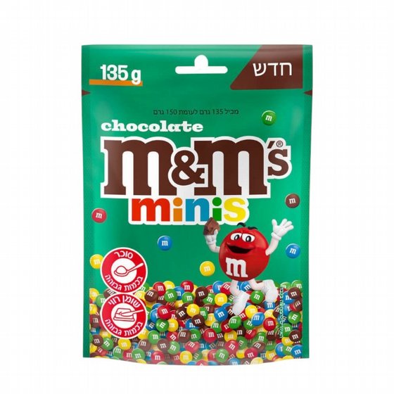 �� ��� �� M&Ms ����� (M&Ms Minis) � ���� 135 ���