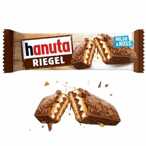���� ����� ����� ���� ��� ������ ��� (Hanuta Riegel Milch & Nuss) � 34.5 ���
