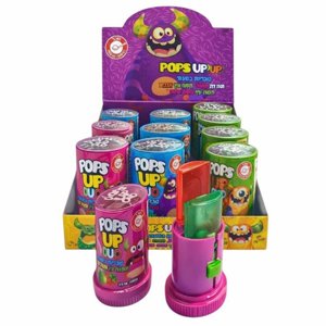 סוכריית פופ-אפ כפולה (POPS UP DUO) – שני טעמים במכשיר אחד 24גרם סוכריית פופ-אפ כפולה (POPS UP DUO) – שני טעמים במכשיר אחד 24גרם
