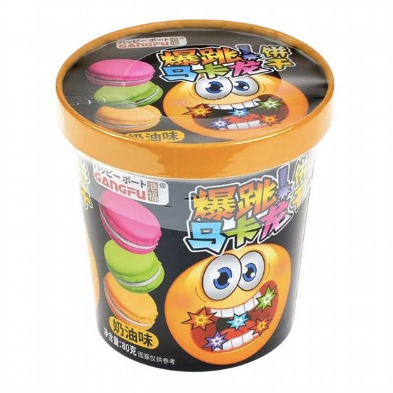 ������� ���� ��� ���� �� ������� ������ (Gangfu Popping Macarons Cream Flavor)80 ���