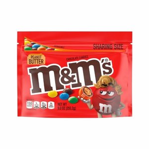 סוכריות שוקולד אם אנד אם M&M's במילוי חמאת בוטנים – אריזת שיתוף (M&M's Peanut Butter Sharing Size) – 255.2 גרם סוכריות שוקולד אם אנד אם M&M's במילוי חמאת בוטנים – אריזת שיתוף (M&M's Peanut Butter Sharing Size) – 255.2 גרם