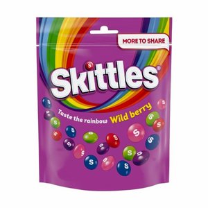סקיטלס (Skittles) – פירות יער 152 גר סגול סקיטלס (Skittles) – פירות יער 152 גר סגול