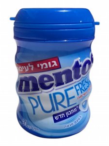 מנטוס בקבוק כחול מנטוס בקבוק כחול